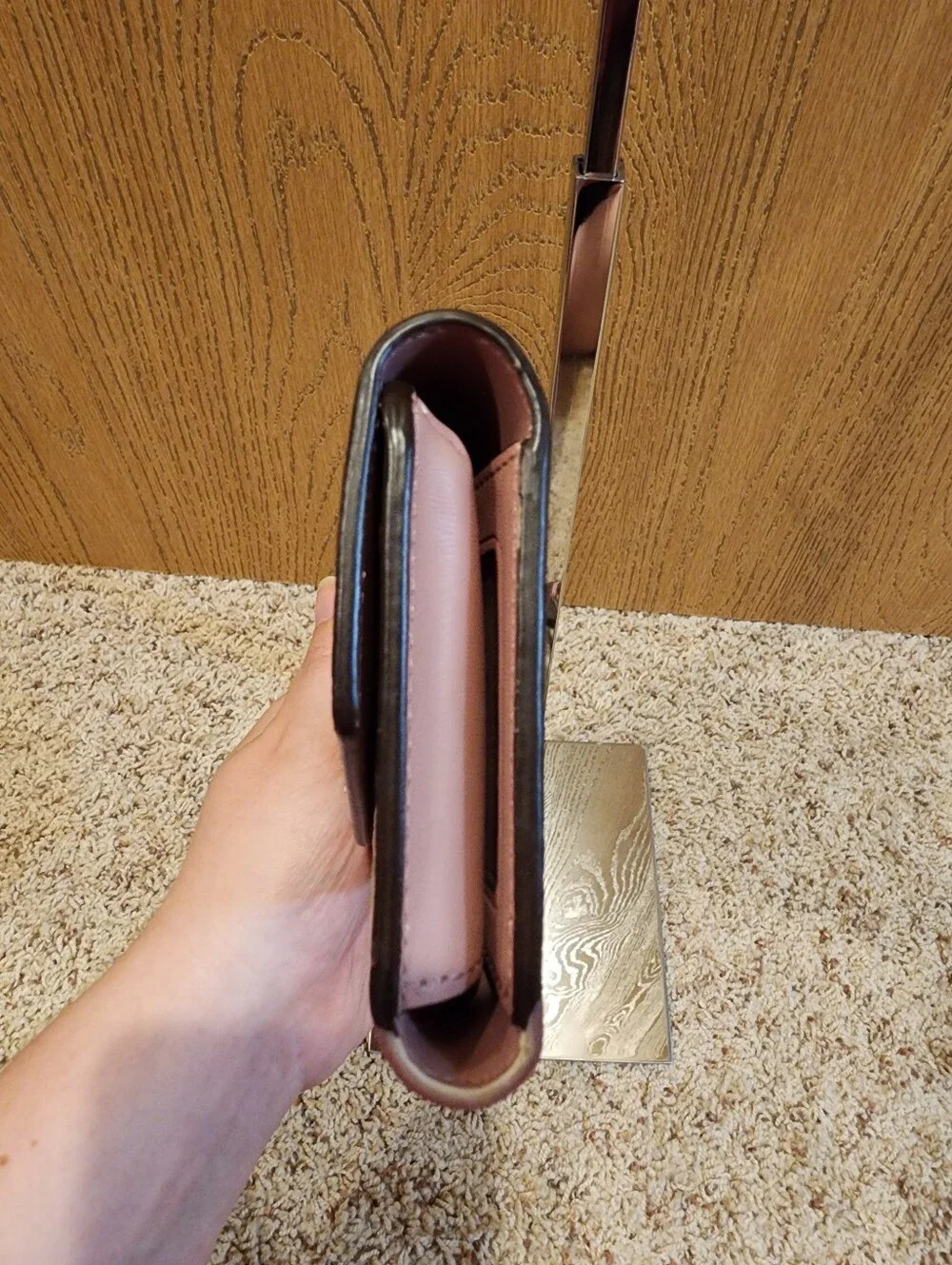 Kate Spade saffiano leather envelope wallet/wristlet